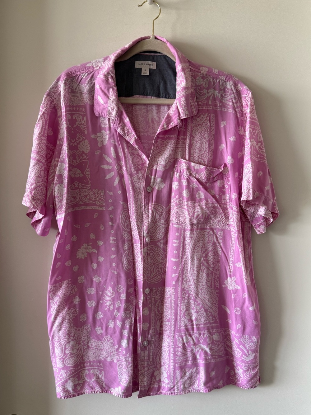 Men's Sun + Stone Camp Shirt